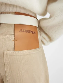 De de-Nîmes wijde denim broek