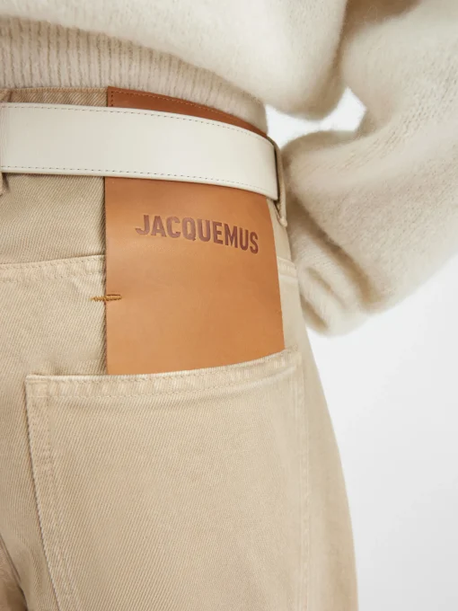 De de-Nîmes wijde denim broek