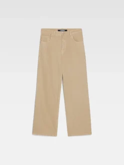 De de-Nîmes wijde denim broek