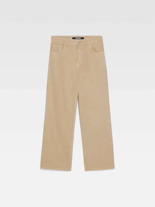 De de-Nîmes wijde denim broek