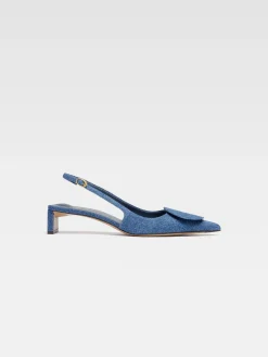 De Duelo lage slingbacks