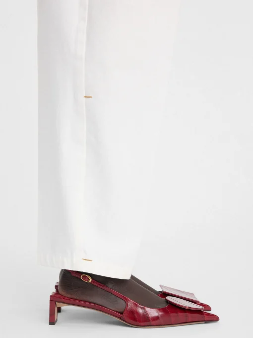 De Duelo lage slingbacks