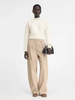 De gebreide Jacquemus trui