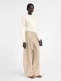 De gebreide Jacquemus trui