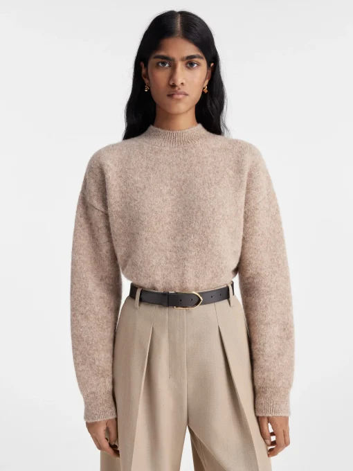 De gebreide Jacquemus trui