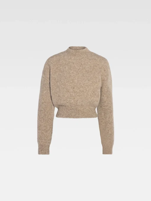 De gebreide Jacquemus trui