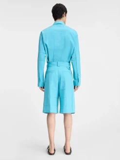 De Navega korte broek met plooien