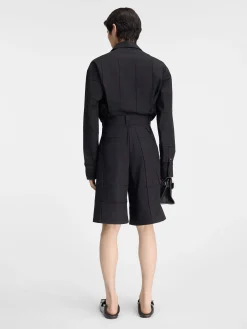 De Navega korte broek met plooien