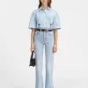 Het Bari cropped shirt