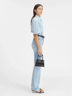 Het Bari cropped shirt