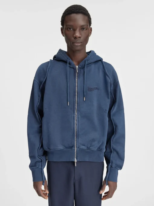 Het Camargue sweatshirt met rits