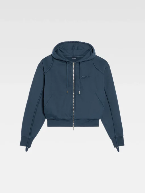 Het Camargue sweatshirt met rits