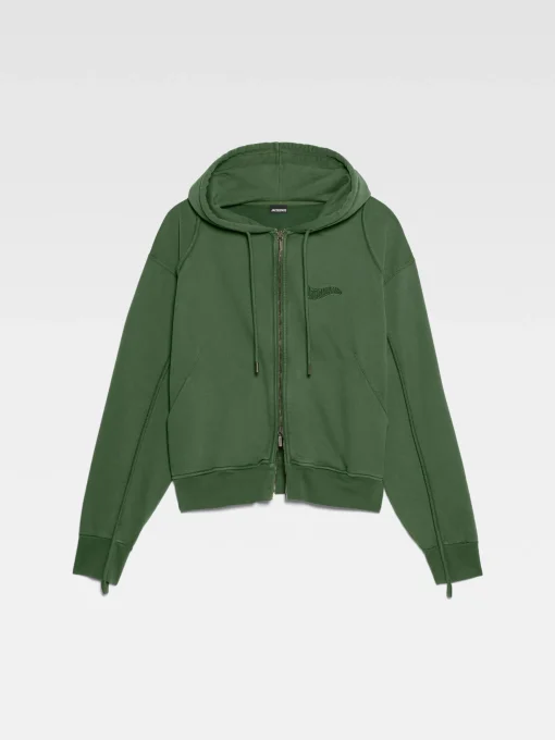 Het Camargue sweatshirt met rits