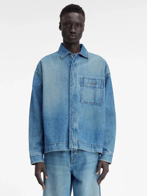Het de-Nîmes denim shirt