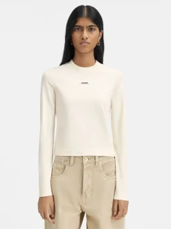Het Gros Grain T-shirt met lange mouwen