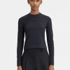Het Gros Grain T-shirt met lange mouwen