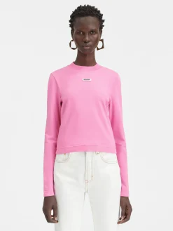 Het Gros Grain T-shirt met lange mouwen