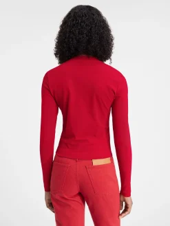 Het Gros Grain T-shirt met lange mouwen
