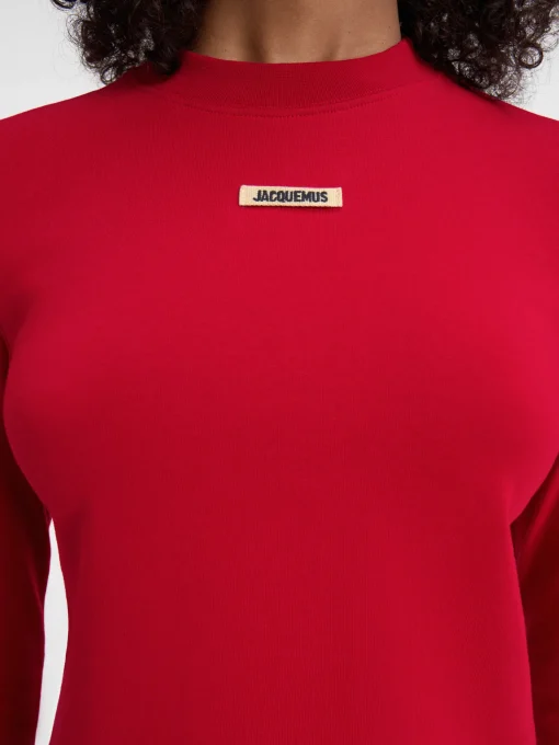 Het Gros Grain T-shirt met lange mouwen