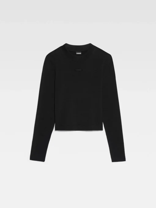 Het Gros Grain T-shirt met lange mouwen