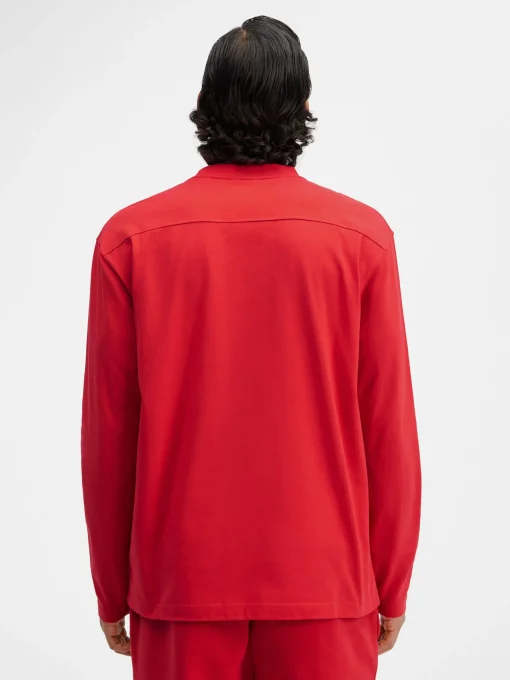 Het shirt met lange mouwen