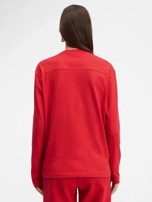 Het shirt met lange mouwen