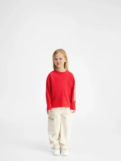 Het T-shirt met lange mouwen voor kinderen