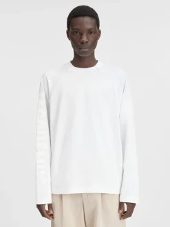 Het Typo T-shirt met lange mouwen