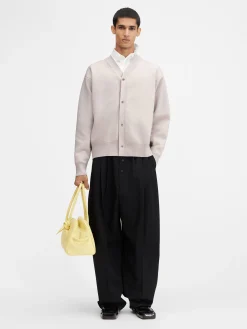 The buttoned cardigan