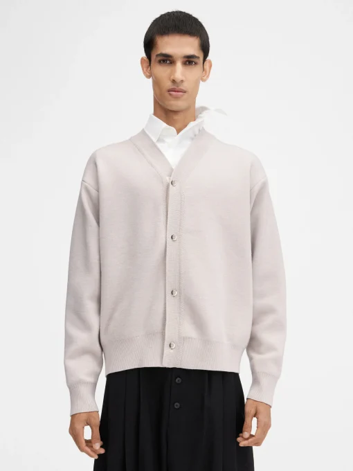 The buttoned cardigan